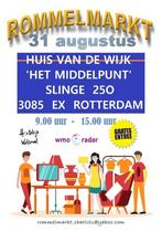 Rommelmarkt Rotterdam Zuidwijk - 31 augustus, Tickets en Kaartjes, Drie personen of meer