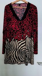 W 8 Aparte travel tuniek animalprint Yoek L 46/48, Kleding | Dames, Blouses en Tunieken, Yoek, Zwart, Maat 46/48 (XL) of groter