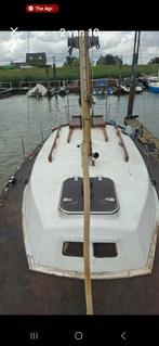 Zeilboot ZONDER motor 1978 op halen Teab. moet weg, Watersport en Boten, Ophalen, 6 meter of meer, Gebruikt, Grootzeil