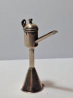 Antiek zilveren miniatuur snotneus, Ophalen of Verzenden, Zilver