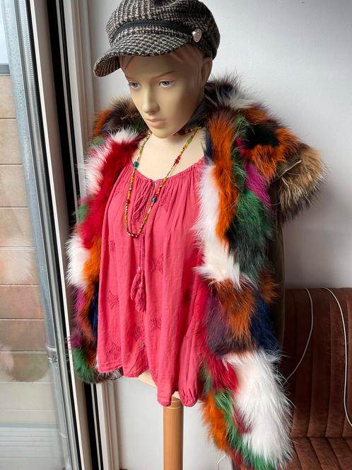 Jayloucy fox shop fur coat