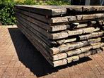 Wagonplanken , hout met karakter. Tevens ander oud eiken, Doe-het-zelf en Verbouw, Hout en Planken, Plank, Ophalen of Verzenden