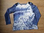 Shirt met lange mouwen van Just White NIEUW Maat 40, Maat 38/40 (M), Blauw, Nieuw, Ophalen of Verzenden