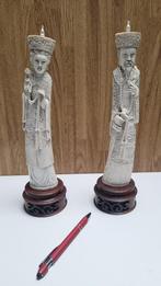 Twee Chinese beeldjes, Ophalen of Verzenden, Zo goed als nieuw, Mens