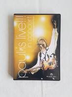 Paul Mc Cartney DVD, Ophalen of Verzenden, 1980 tot 2000, Zo goed als nieuw