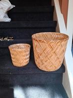 (Planten) Mandjes klein & groot Ikea., Huis en Inrichting, Woonaccessoires | Schalen en Manden, Ophalen, Zo goed als nieuw, Rond