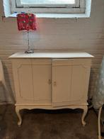 Vintage Brocante Kastje met harmonica deuren, Ophalen, Gebruikt, 25 tot 50 cm, 50 tot 100 cm