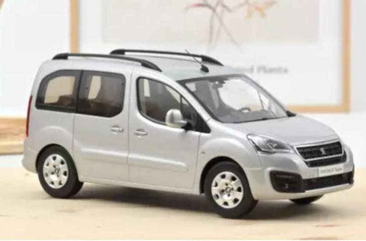 Peugeot Partner 2016 Grijs Schaal 1:18 Norev Ref. 184896, Hobby en Vrije tijd, Modelauto's | 1:18, Nieuw, Auto, Norev, Ophalen of Verzenden