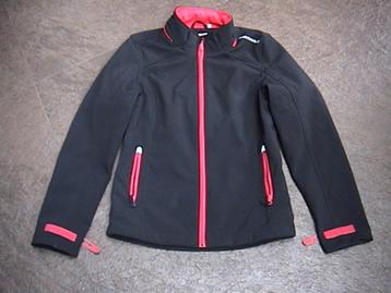 C&A OUTDOOR jas - zwart met roze voor meisje maat 176 beschikbaar voor biedingen