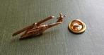 Helikopter Pin – AgustaWestland AW139 – 3D Goudkleurig – 34, Verzenden, Nieuw, Overige onderwerpen, Speldje of Pin