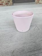 Roze bloempotje van ikea, Tuin en Terras, Overige materialen, Gebruikt, Rond, Ophalen of Verzenden