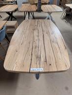 Unieke oud eiken tafels Deens ovaal Epoxy op maat gemaakt !!, Huis en Inrichting, Tafels | Eettafels, Eikenhout, Ophalen of Verzenden