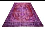Paars  Wollen  Vloerkleed 300x186cm, Huis en Inrichting, 150 tot 200 cm, Vintage, 200 cm of meer, Ophalen of Verzenden