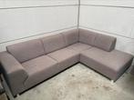 Grijs beige hoekbank - GEREINIGD!!!, 250 tot 300 cm, Gebruikt, Hoekbank, Ophalen of Verzenden