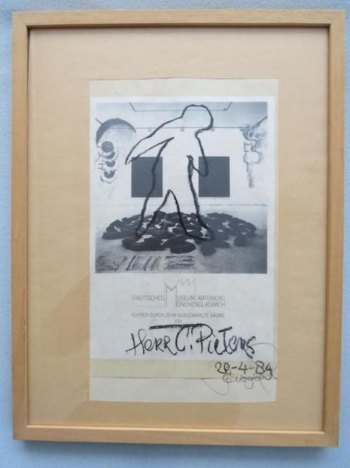 Museum poster Duitsland, Verzamelen, Posters, Zo goed als nieuw, Overige onderwerpen, A1 t/m A3, Rechthoekig Staand, Ophalen of Verzenden