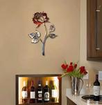 Metalen roos, Huis en Inrichting, Woonaccessoires | Wanddecoraties, Ut, Nieuw, Ophalen of Verzenden, Uno