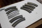 8 stuks brugdelen met Fleischmann piccolo 9120 rails (R1), Gebruikt, Gelijkstroom, Fleischmann, Rails