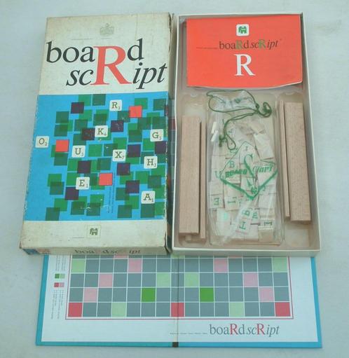 spel board script, Hobby en Vrije tijd, Gezelschapsspellen | Bordspellen, Zo goed als nieuw, Drie of vier spelers, Ophalen of Verzenden