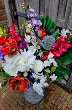 Mica Decorations kunstbloemen 44 stelen met gratis hoge vaas, Huis en Inrichting, Ophalen, Zo goed als nieuw, Binnen