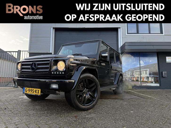 Mercedes-Benz G-klasse AMG 55 Kompressor l Automaat l Youngt, Auto's, Mercedes-Benz, Bedrijf, Te koop, G-Klasse, 4x4, ABS, Airbags