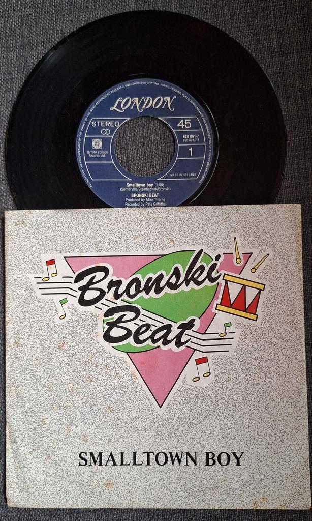 Bronski Beat - Smalltown Boy 7" Single, Cd's en Dvd's, Vinyl | Overige Vinyl, Gebruikt, Overige formaten, Ophalen of Verzenden