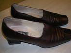 Elegante bruine lakleren pumps met hak van Gabor, maat 40, Pumps, Bruin, Verzenden, Gabor