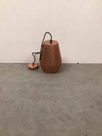 Koperen hanglamp, Huis en Inrichting, Lampen | Hanglampen, Ophalen, Zo goed als nieuw, Metaal