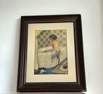 Vintage print jessie wilcox Smith muurdecoratie schilderij, Minder dan 50 cm, Print, Minder dan 50 cm, Zo goed als nieuw