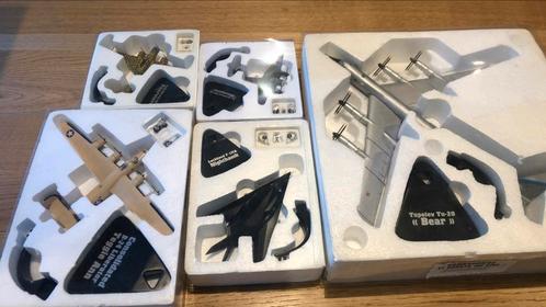 5x metalen schaalmodellen bommenwerpers, Hobby en Vrije tijd, Modelbouw | Vliegtuigen en Helikopters, Nieuw, Vliegtuig, 1:144 tot 1:200