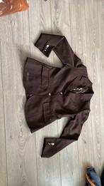 Bruin wedstrijdjasje, Dieren en Toebehoren, Paardrijkleding, Ophalen of Verzenden, Zo goed als nieuw, Dressuur, Bovenkleding