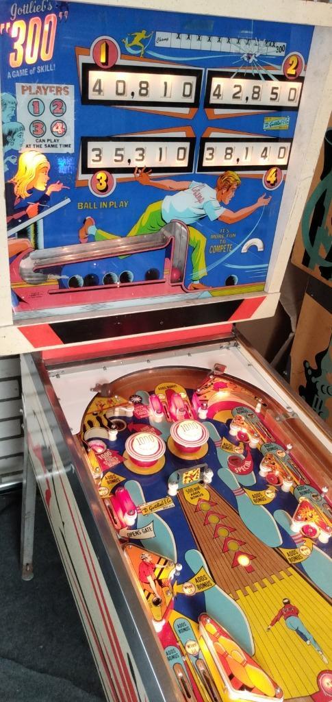 Vintage flipperkast Bowling 300., Verzamelen, Automaten | Flipperkasten, Gebruikt, Mechanisch, Flipperkast, Gottlieb, Ophalen