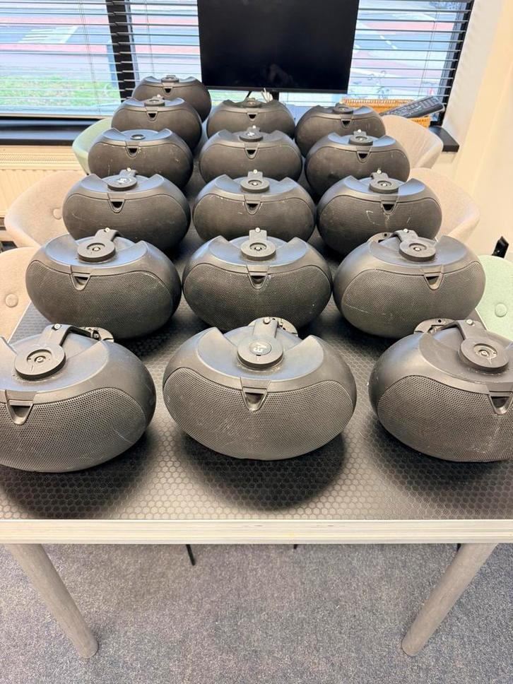 Electro Voice Evid 4.2 speakers., Audio, Tv en Foto, Luidsprekers, Gebruikt, Front, Rear of Stereo speakers, 120 watt of meer