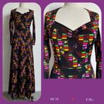 4. Vintage Betty Barclay mt 34, Kleding | Dames, Jurken, 9462RP 14, Verzenden, Zwart, Vintage kleertjes