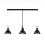 Eetkamerlamp, zwart, Huis en Inrichting, Lampen | Hanglampen, Ophalen, Zo goed als nieuw, Minder dan 50 cm