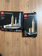 Lego architecture big ben en new york, Kinderen en Baby's, Speelgoed | Duplo en Lego, Ophalen of Verzenden, Zo goed als nieuw