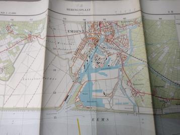 8 B Heringsplaat Emden Twixlum Borssum Plattegrond 1962 beschikbaar voor biedingen
