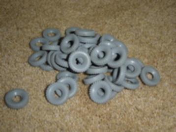 Bandjes Dinky Toys 20mm grijs block beschikbaar voor biedingen