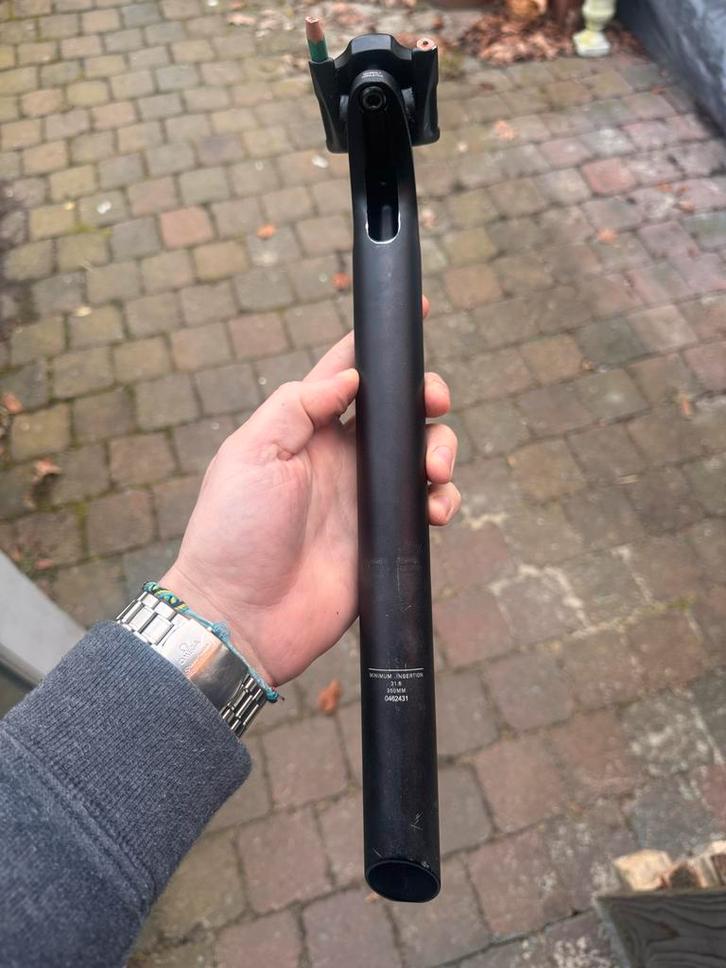 Zipp Service Course Zadelpen - 31.6mm, Fietsen en Brommers, Fietsonderdelen, Gebruikt, Racefiets, Zadel, Ophalen of Verzenden