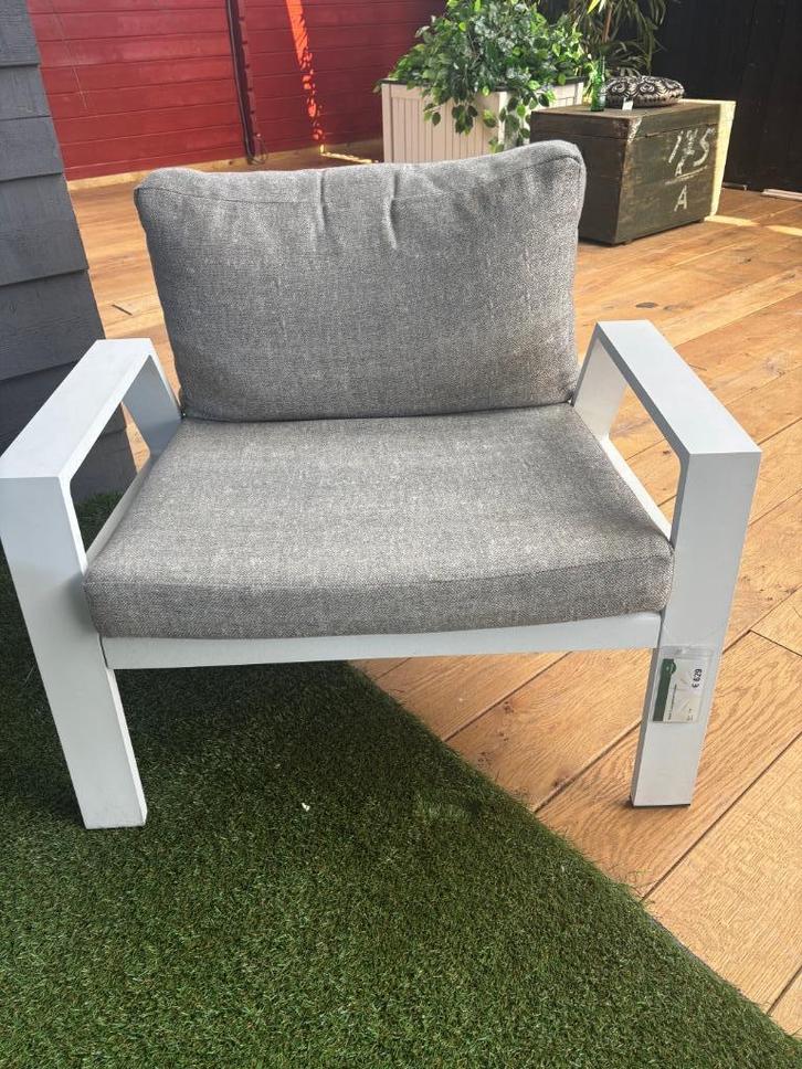 Showroommodel | Loungestoel Panama | Borek, Tuin en Terras, Tuinsets en Loungesets, Zo goed als nieuw, Loungeset, Aluminium, 2 zitplaatsen