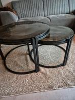 Riviera Maison salontafels en bijzettafel, Ophalen, 50 tot 100 cm, Rond, 50 tot 100 cm