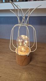 Ananas tafel ledlamp, Ophalen of Verzenden, Zo goed als nieuw, Minder dan 50 cm