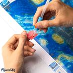 Diamond Painting Set – Twee koolmezen op een tak [Nieuw !], Ophalen of Verzenden, Nieuw