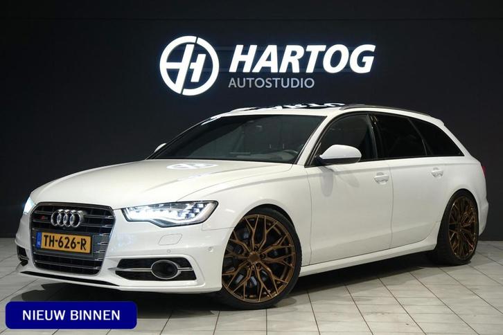 Audi A6 Avant 4.0 TFSI S6 quattro Pro Line Plus + LED MATRIX, Auto's, Audi, Bedrijf, Te koop, A6, 4x4, ABS, Achteruitrijcamera