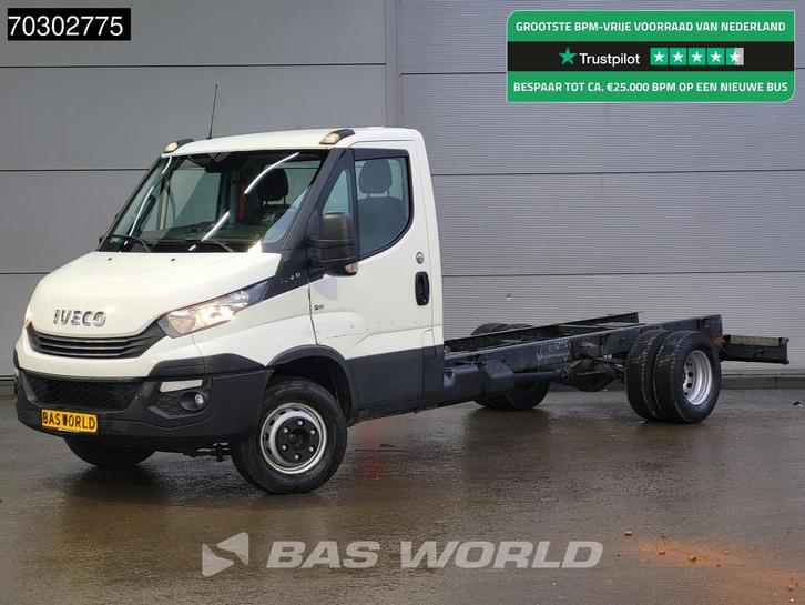 Iveco Daily 70C21 3.0L Automaat Luchtvering 435cm WB 210PK C, Auto's, Bestelauto's, Bedrijf, Te koop, Airconditioning, Centrale vergrendeling