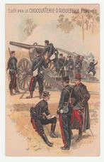 Militair.  Reclame Chocolaterie D'Aiguebelle., Verzenden, Voor 1920, Overige thema's