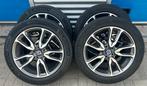 Set 18 inch Volvo velgen 235-50-18 zomerbanden XC70,V-S60cc, Ophalen, 18 inch, Gebruikt, Banden en Velgen