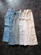 Pakket jeans (draagmaat 34) oa Zara, beaustore, mng, redial., Kleding | Dames, Spijkerbroeken en Jeans, Ophalen, Gedragen, Overige kleuren
