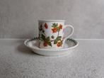 Kop en schotel Botanic Garden Pimpernel Portmeirion, Huis en Inrichting, Keuken | Servies, Ophalen of Verzenden, Zo goed als nieuw