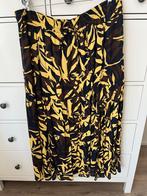 Lange rok in Blauw/geel tinten van Gerry Weber  maat 46, Kleding | Dames, Maat 46/48 (XL) of groter, Zo goed als nieuw, Gerry weber