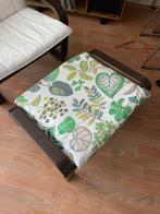 Nette Ikea Poang stoel met voetenbankje, Tuin en Terras, Ophalen of Verzenden, Gebruikt